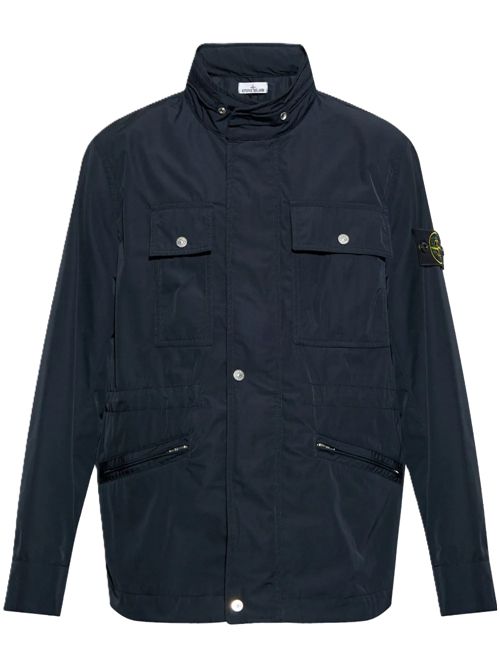 Stone Island Giacca con applicazione Compass Stone Island | K2S157100007S0026V0020 NAVY BLUE